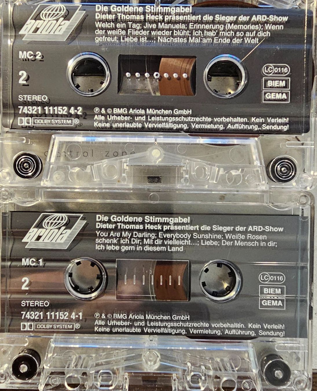 Cassettes audio: MC - Die goldene Stimmgabel – D'occasion à Wahlen b. Laufen par Cg10 3