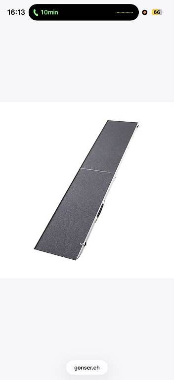Gabbie, trasporto & Sicurezza: Hunderampe 213x38cm – Usato da St. Gallen venduto da SienaJoana