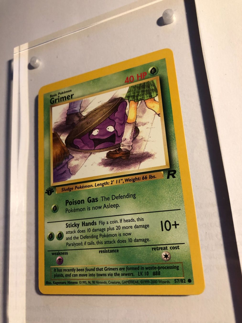 Cartes à collectionner: Grimer 1st Team Rocket - MINT - ab 1.- – D'occasion à Giubiasco par dan_pr8b 2