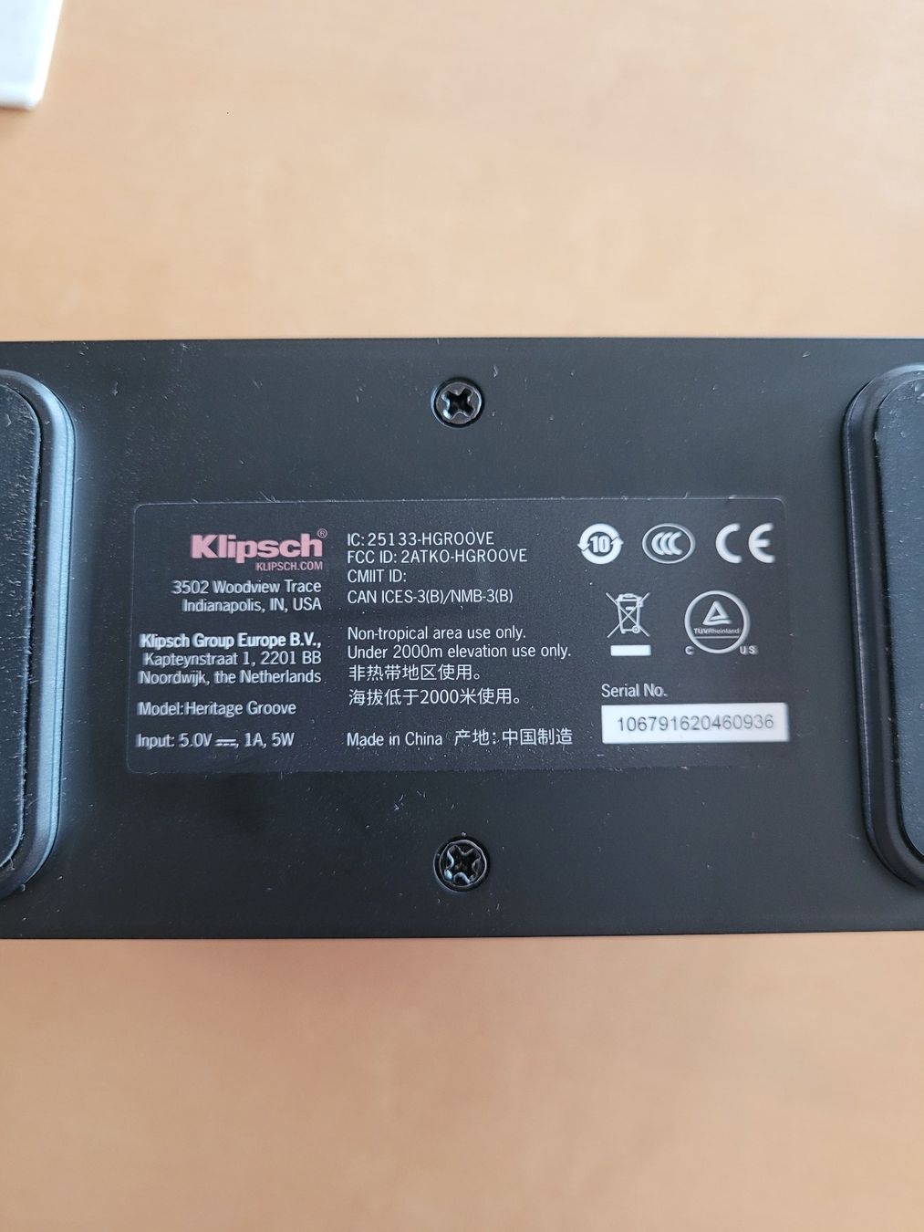 Klipsch Haut-parleurs: Klipsch Heritage Groove Musikbox – Neuf (Voir description) à Hilterfingen par dan_8rj7 3