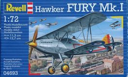 Maquette/Bausatz: Hawker Fury Mk.I (1:72)