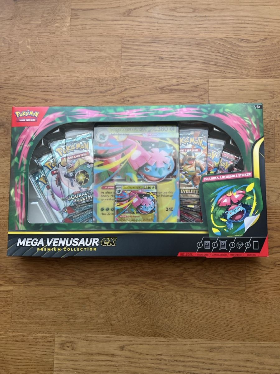 Pokémon Sammelbilder & Trading cards: Mega Venusaur EX premium collection EN – Neu und originalverpackt aus Dübendorf von ric_8628