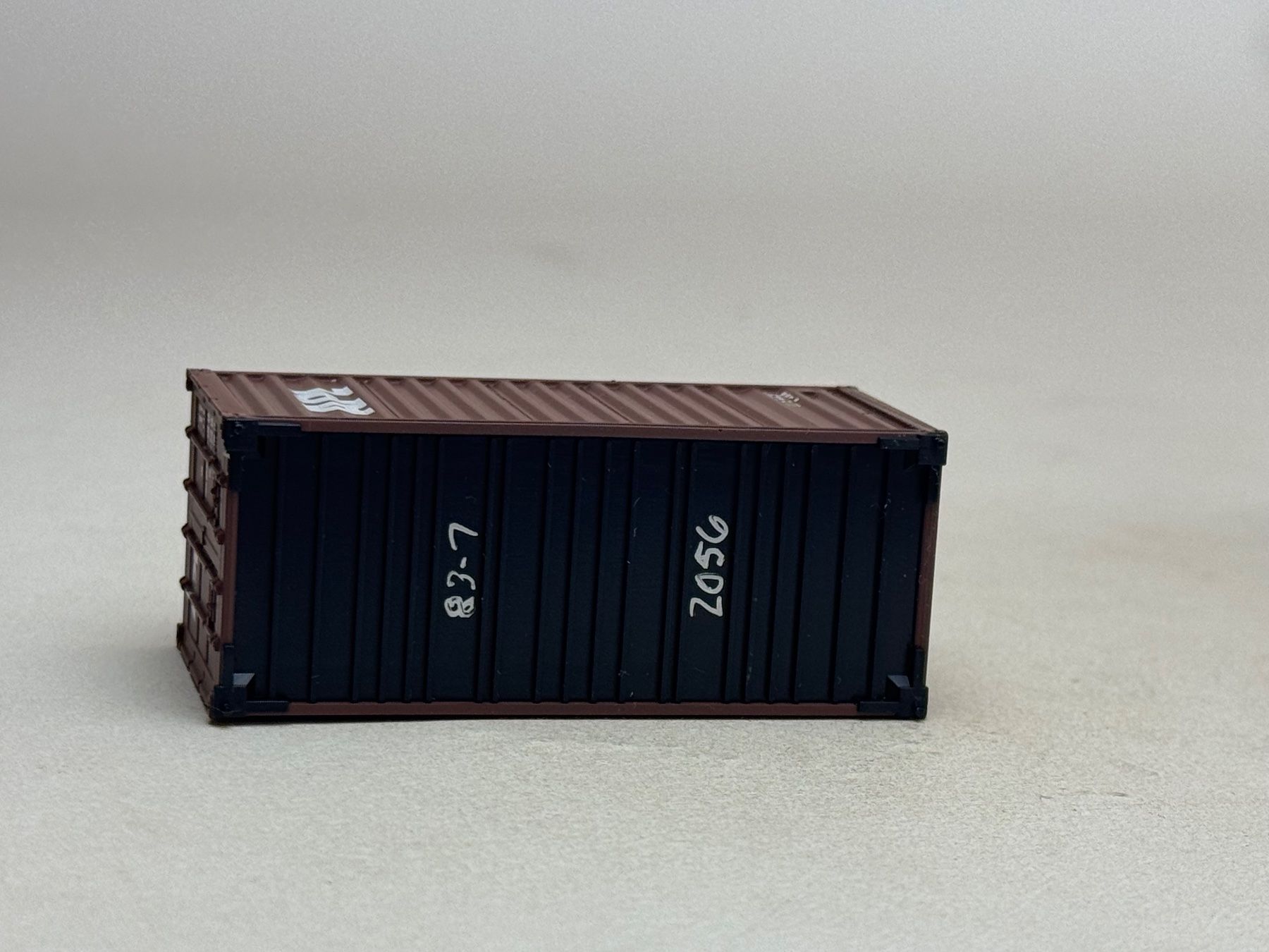 Modellini di ferrovie: EB- 20 Ft. Container APL braun – Usato da Elm venduto da Wikmtz 2