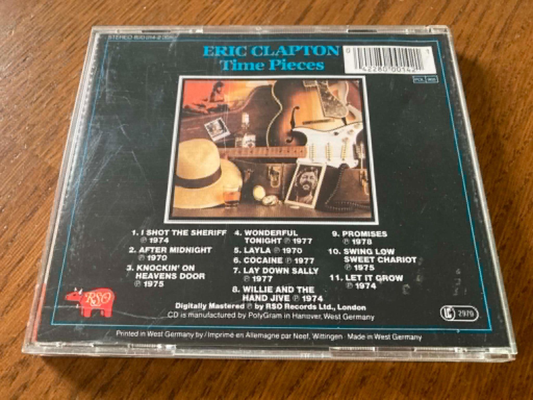 CDs: Eric Clapton - Timepieces The Best of Eric Clapton CD – Gebraucht aus Lausanne von sim_bc8q 1