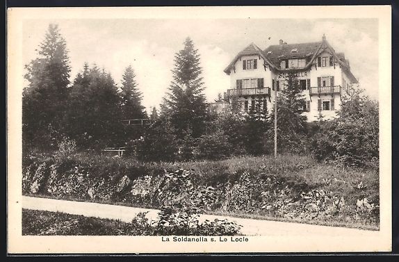 Cartoline postali: AK Le Locle, La Soldanella – Usato da Berlin venduto da bartko-reher