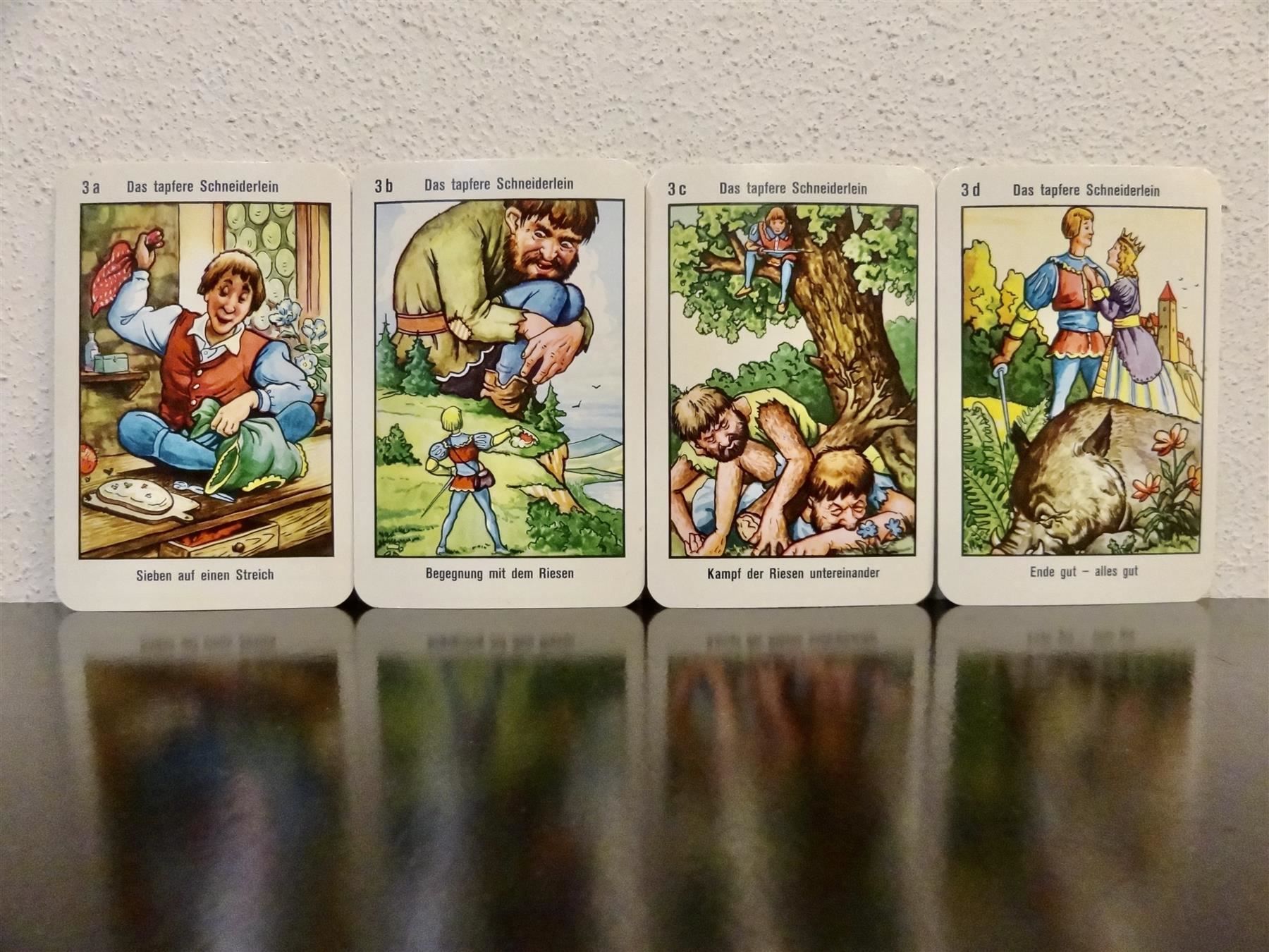 Giochi: schönes altes Quartett MÄRCHEN – Usato da Kerzers venduto da wisaundso 5