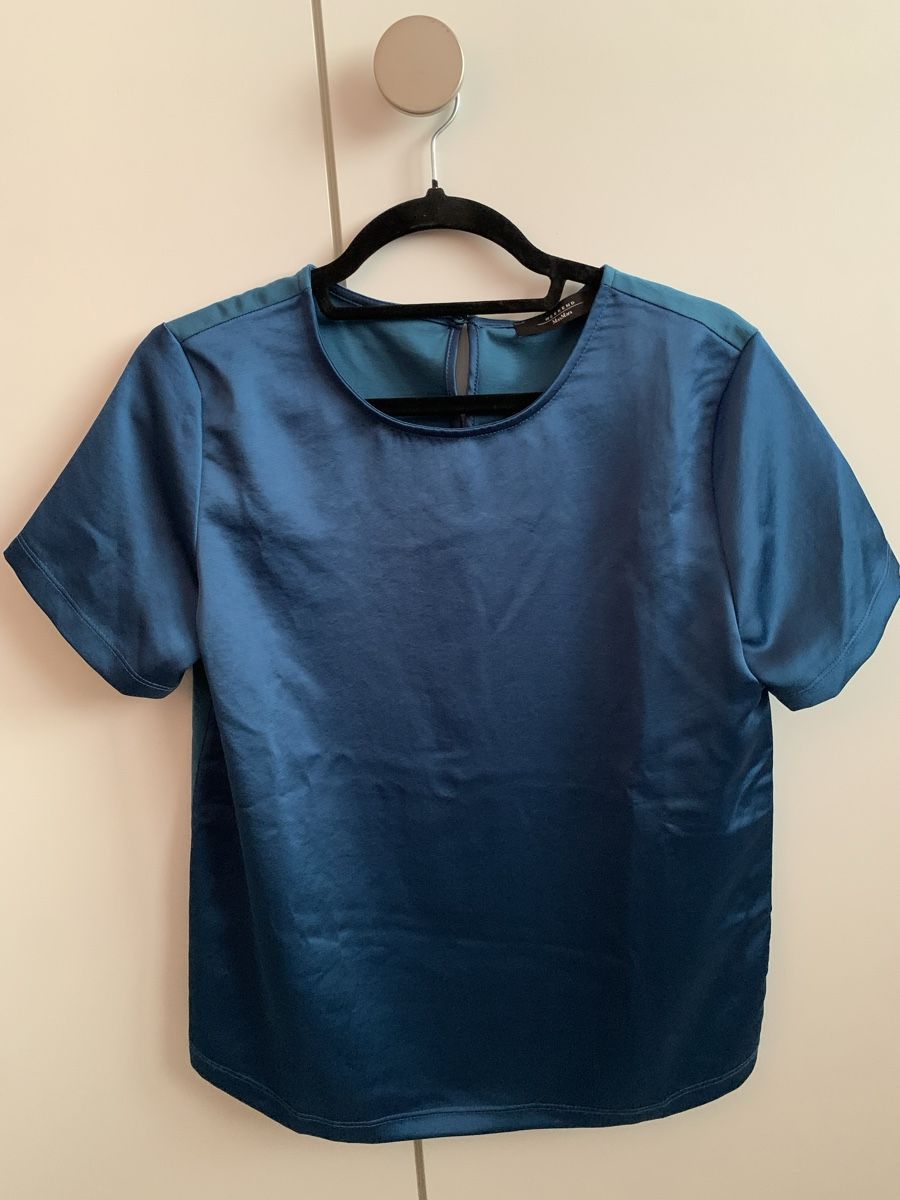 Max Mara T-shirt: Weekend Max Mara Silk T-Shirt, size S – Nuovo (secondo la descrizione) da Gisikon venduto da isa_g7cj 1