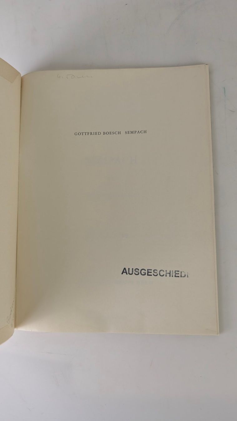 Libri: Schweizer Heimatbücher: Sempach 1956 – Usato da Zürich venduto da axolottchen 2