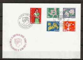 FJ062 - FDC Pro Juventute 1962