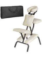 + Massagestuhl Tattoostuhl Behandlungsstuhl beige