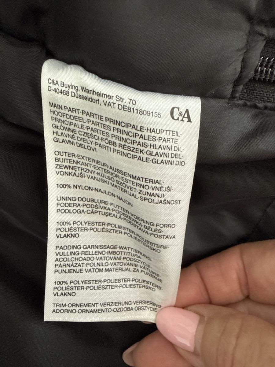 C&A Giacche & Cappotti: Winterjacke (Parka) Gr.152 – Usato da Waltenschwil venduto da lina-04 5