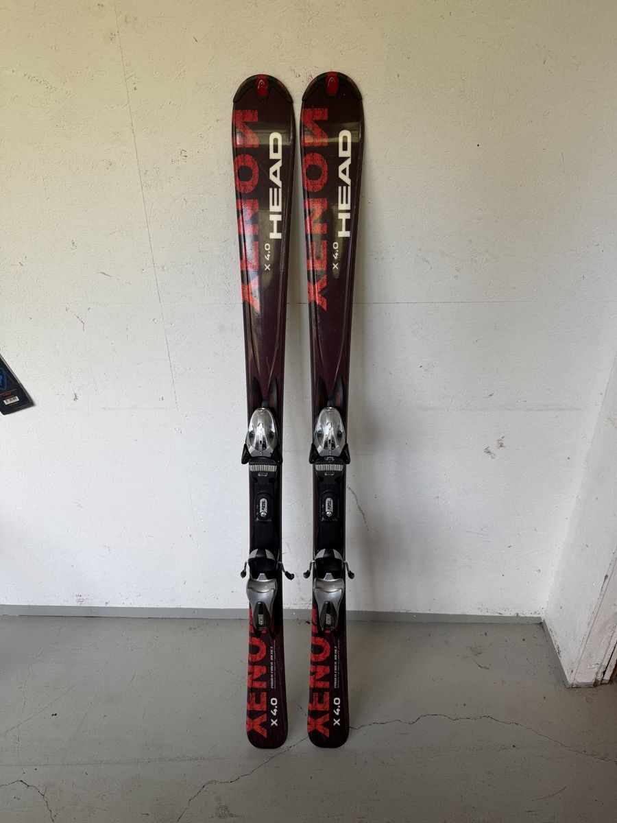 Head Sci: HEAD Xenon X 4.0 Ski 149 cm mit Bindung – Usato da Gurmels venduto da SwissShop21