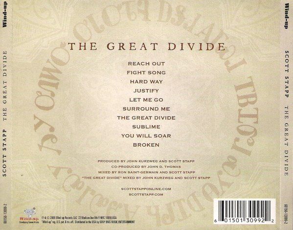 CDs: CD Scott Stapp - Great divide (2005) – Gebraucht aus Möriken AG von mineralia 1
