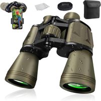 Fernglas 20x50 HD Mit Smartphone Adapter Nachtsicht FMC