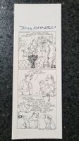 Original Cartoon Karikatur Zeichnung Bild Kunst "Bünzli"