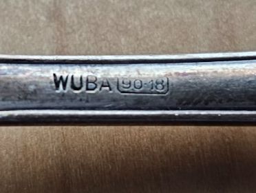 Löffel: 2 Silber-Kaffeelöffeli / WUBA ( 90-18) – Gebraucht aus Geuensee von JeMaUrPe 2