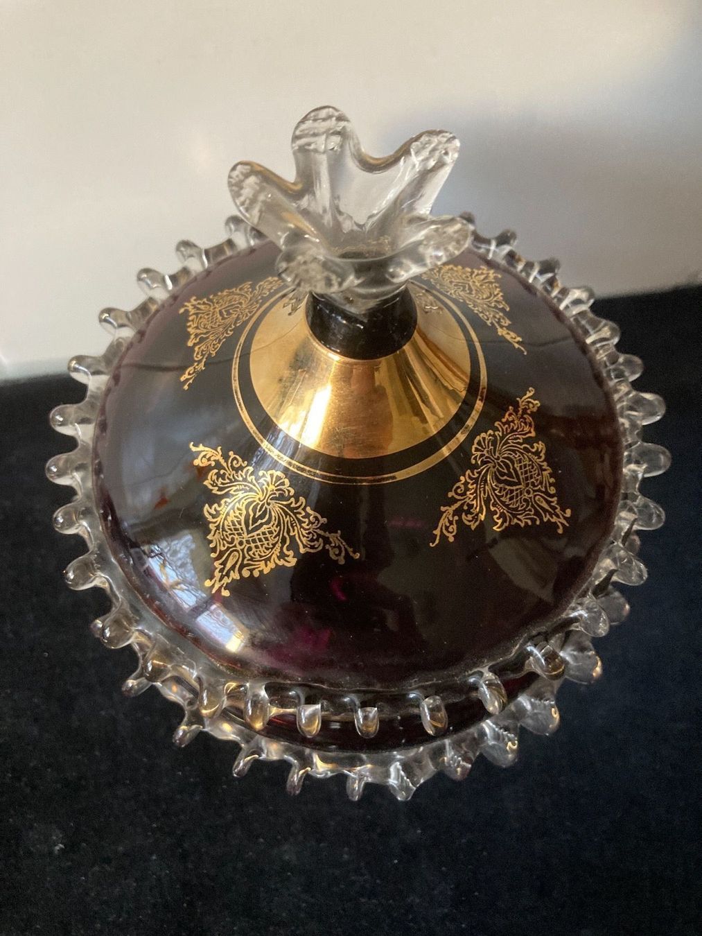 Gläser: Schön, verzierte  Glas -Dose – Gebraucht aus Zürich von Chaeffeler 2