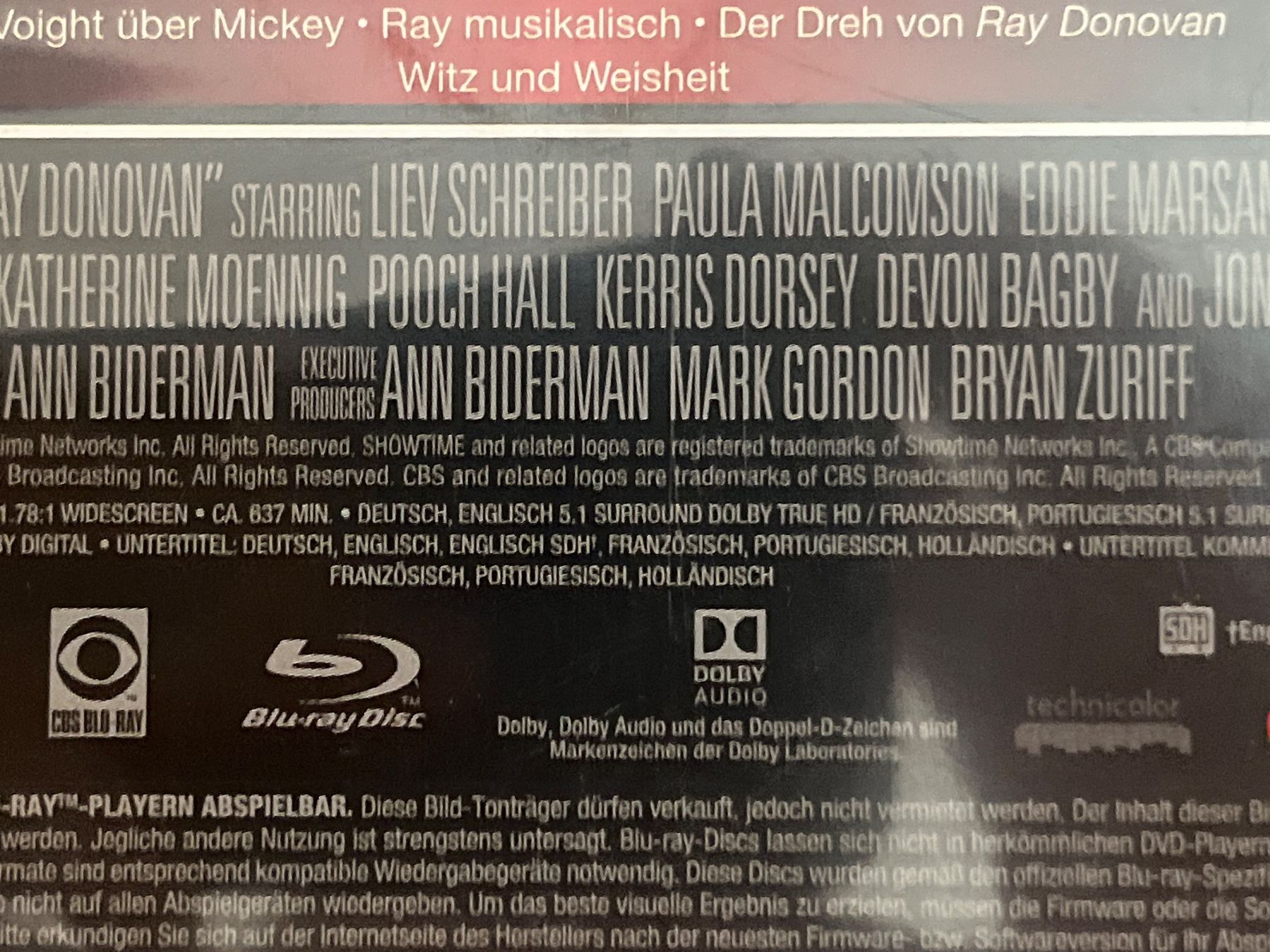 Alle DVDs: Ray Donovan Staffel 2 – Gebraucht aus Au ZH von blurayundvideospiele 2