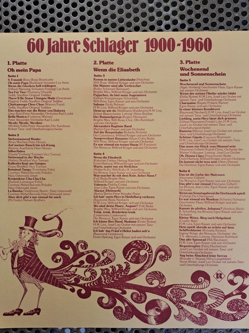 Kompaktkassetten: 60 Jahre Schlager – Neu (gemäss Beschreibung) aus Dottikon von lummerins 2
