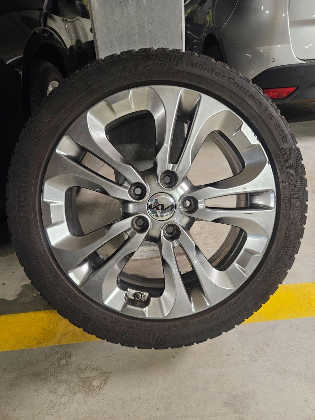Kia Pneus & Roues: Original Kia 17 Zoll Kompletträder – D'occasion à Studen BE par homawybo 3
