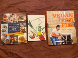 Vegan Kochbücher 3 Stk Konvolut Rezepte Hildmann ua Kochbuch