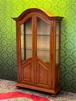 Biedermeier Vitrine Kirschbaum Barock Gründerzeit SELVA