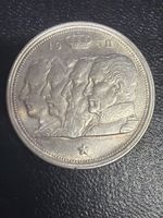 (1349)Münze Belgien 100 Francs 1950 vier Könige Silbermünze
