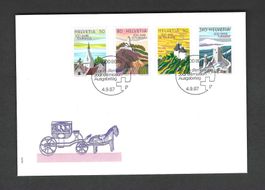 CH FDC Satz 1987