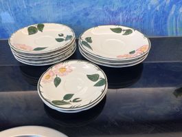 Wildrose Villeroy Boch Geschirr Teller Vintageschirr Tisch