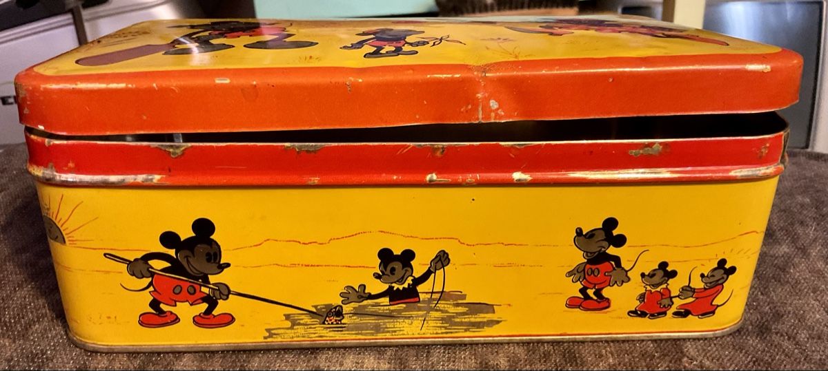 Barattoli: Mickey Mouse Tin Box – Usato da Herisau venduto da eri_2tb5 1