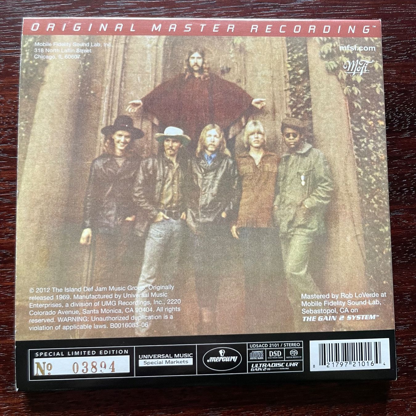 SACD MFSL THE ALLMAN BROTHERS BAND (Neu (gemäss Beschreibung