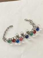 Vintage Swatch Bijoux Trickle Armband Bunt Edelstahl Schmuck