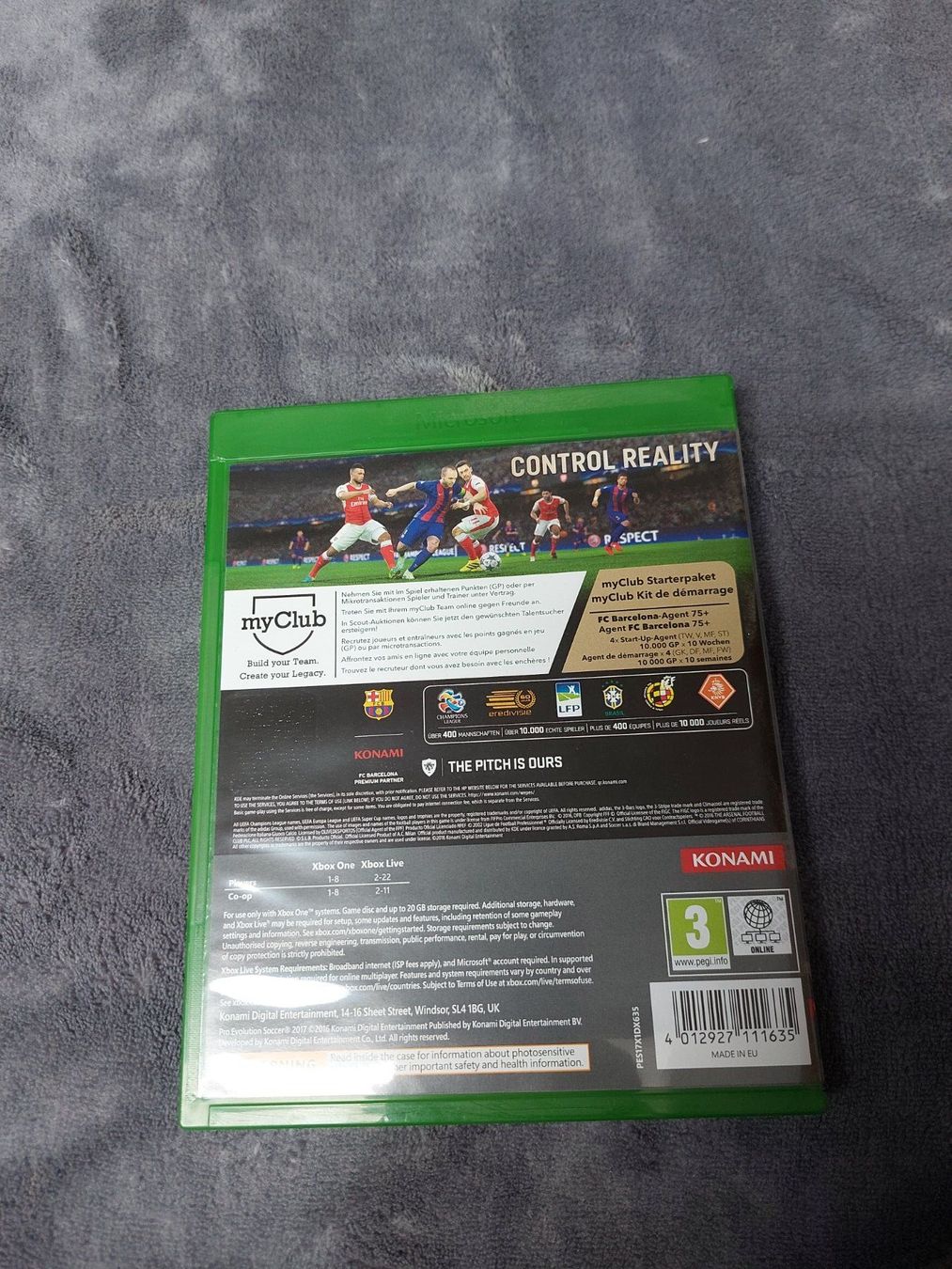 Microsoft Spiele: Pro Evolution Soccer 2017 Xbox one – Gebraucht aus Schenkon von 1996234 1