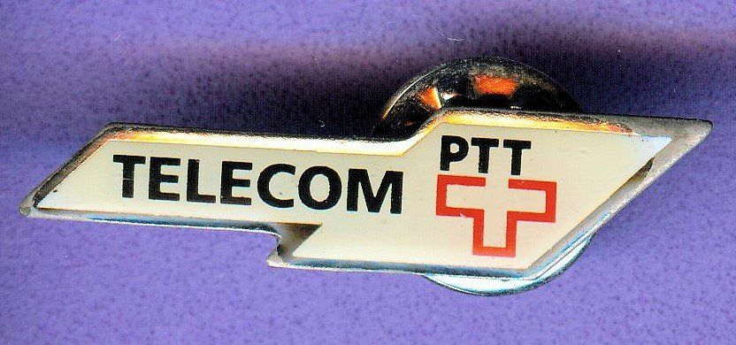 Plaketten & Abzeichen: PTT  TELECOM   – Gebraucht aus Winterthur von Sammleroase
