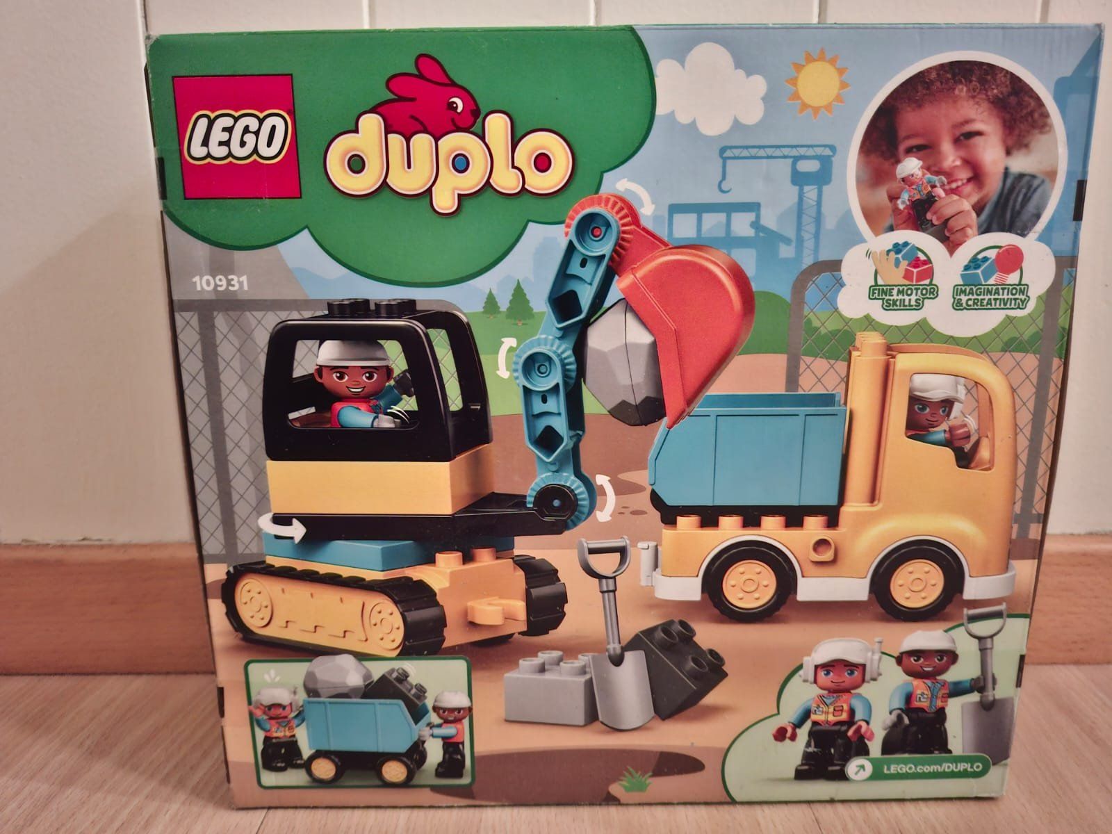 Lego Spielzeuge: Lastwagen und Bagger 10931 – Neu und originalverpackt aus Wittenbach von Gugielmo