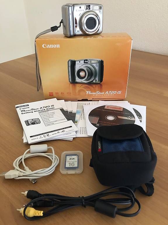 Canon Appareil photo: Canon Powershot A720 IS Digital Camera – D'occasion à Gnosca par Linux65 3