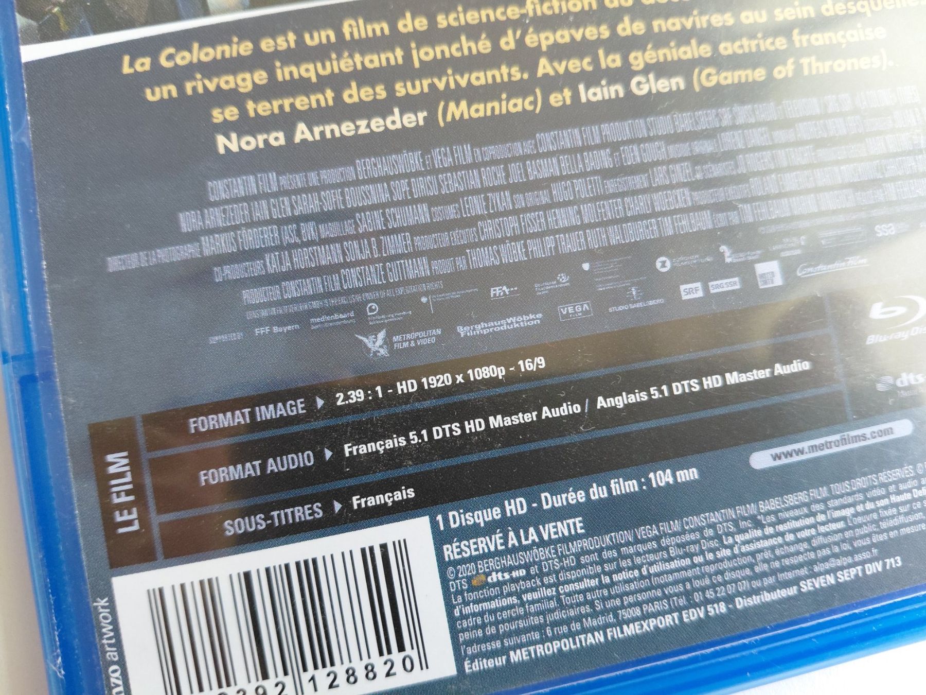 Tutti i DVDs: LA COLONIE – Usato da Denges venduto da Hellboy10 2