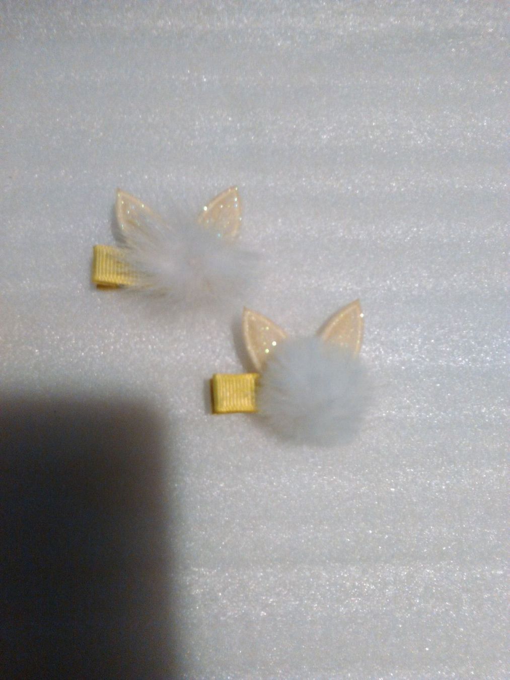 Haarschmuck: HAARKLIPS;KANINCHEN UHREN;GELB – Neu (gemäss Beschreibung) aus Basel von bijoutrie_4 2