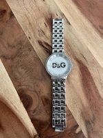 D&G Time Dolce & Gabbana  Uhr mit Kristallen  Edelstahl