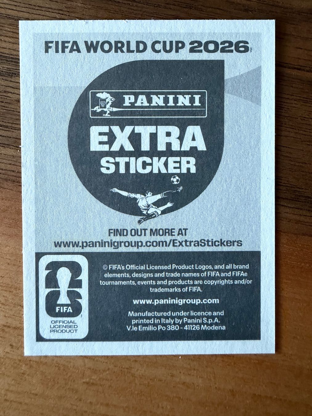 Panini Carte collezionabili: Extra Sticker Silber Panini World Cup WM 2026 Son – Nuovo (secondo la descrizione) da Stäfa venduto da Mpower0 1