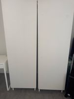 Kleiderschrank weiss zwei Tueren 100x200cm guter Zustand