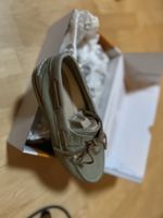 Timberland Bootsschuhe, hellgrün Nubuck, Grösse 38