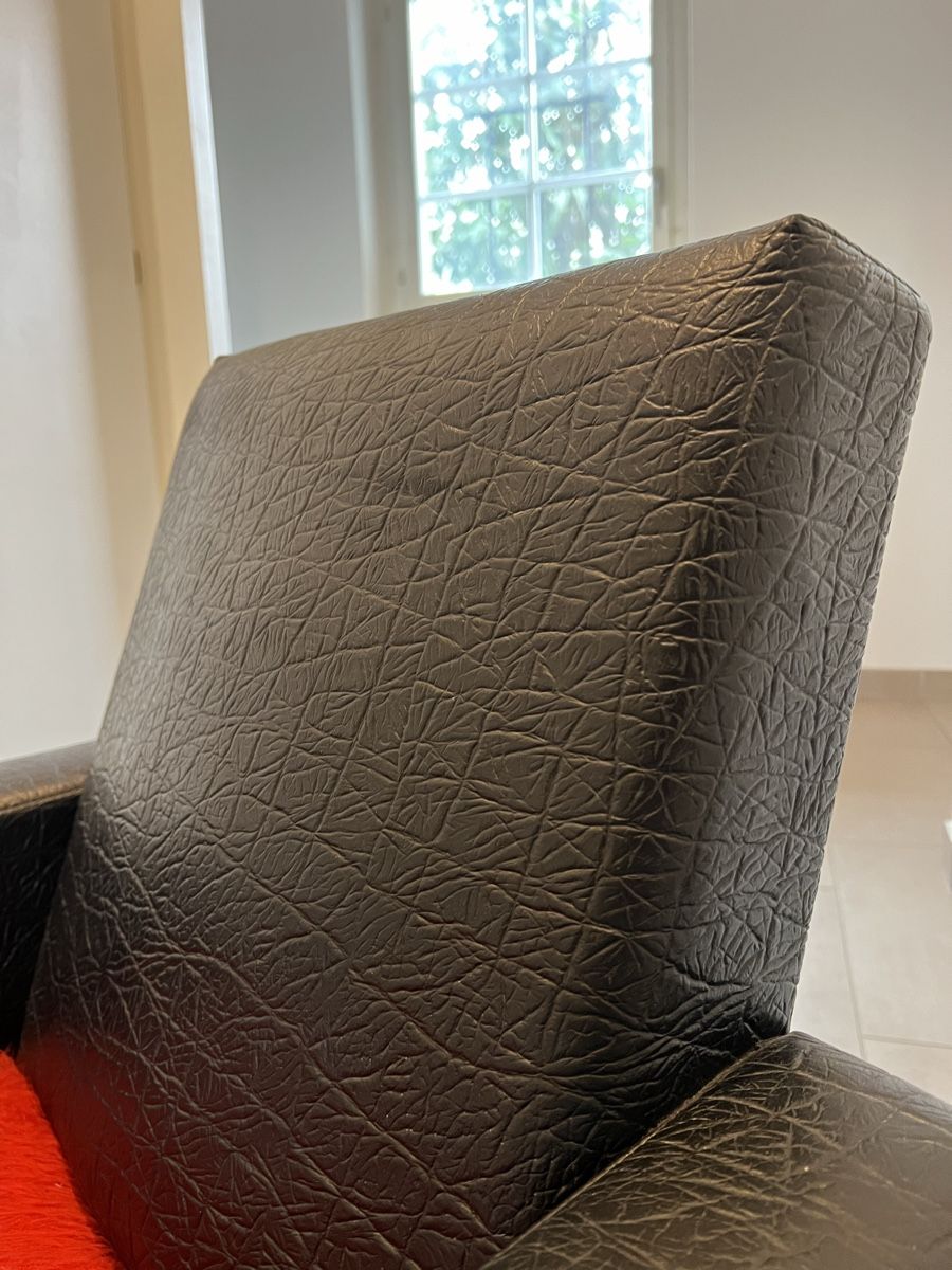 Sessel: Fauteuil en Skaï, style Rétro – Gebraucht aus Bulle von ABELiAM 4