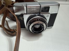 Appareil photo Agfa Silette Rapid F avec étui en cuir