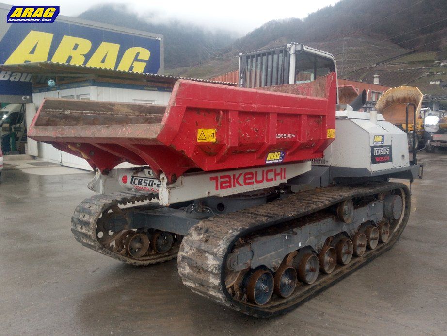 Tutte le macchine: Takeuchi TCR50-2 Raupendumper – Usato da Hasle LU venduto da Arag08 4