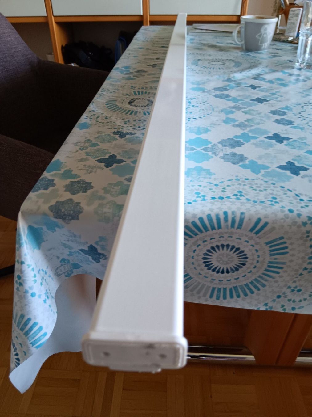 Vasche da bagno: Duschvorhangschiene, mit 12 Rigel ca.169 cm, Top Zustand – Usato da Zürich venduto da chr_l98j 4