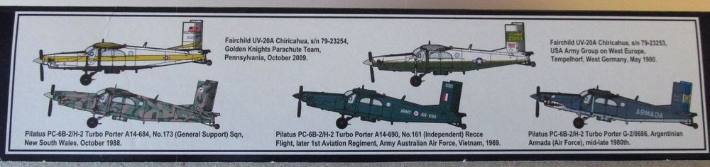 Pilatus PC-6 B-2/H4 Turbo Porter 1:48 | Acheter sur Ricardo