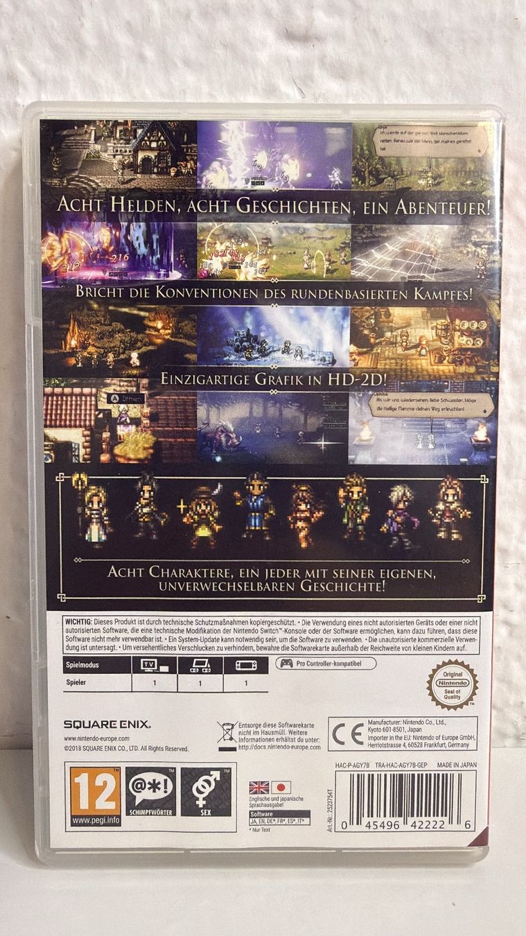 Octopath Traveler für Nintendo Switch Spiel (Gebraucht) in Ehrendingen ...
