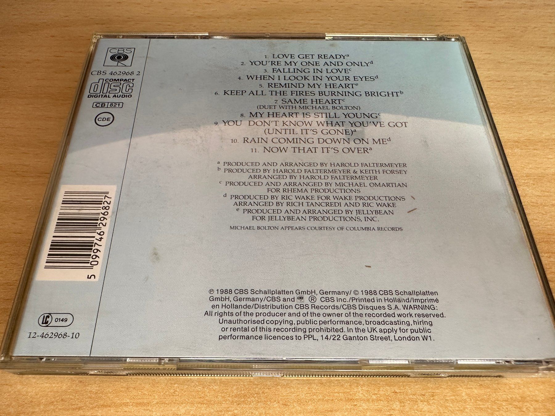 CDs: Jennifer Rush – Passion – Gebraucht aus Rikon im Tösstal von Alpenmutz 1
