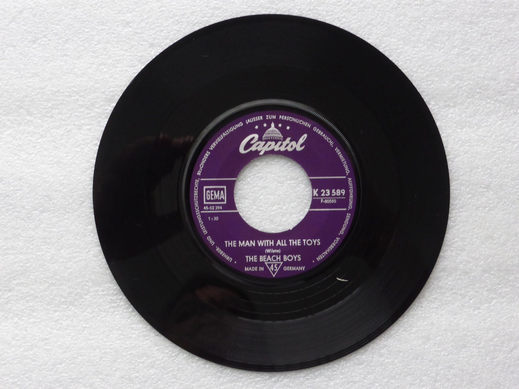 Schallplatten: Vinyl Single  THE BEACH BOYS – Gebraucht aus Küssnacht am Rigi von Mondkinder 2